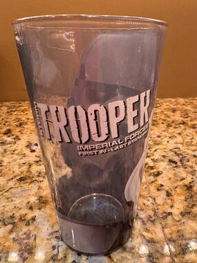 Star Wars: Disney: Trooper Imperial Forces Tall Glass - graphics: 16oz pint